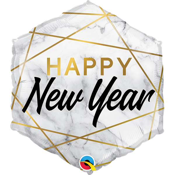 Junor Shape Hexagon New Year